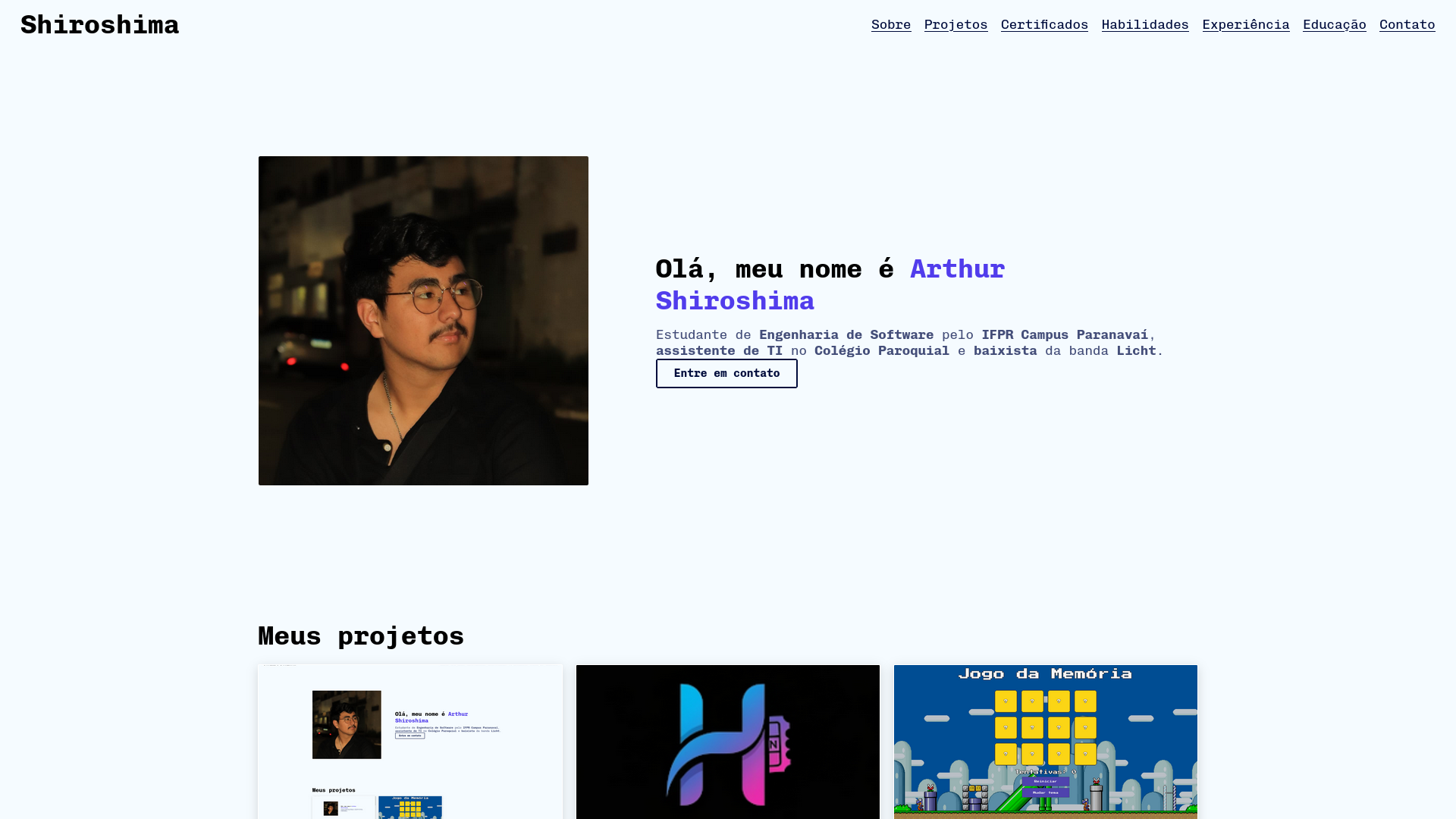 Imagem deste mesmo portfólio